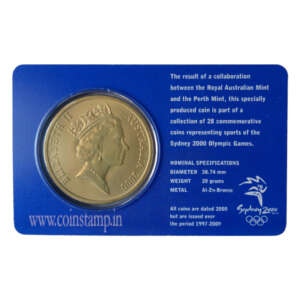 Australia 5 Dollars Athletics Sydney Olympic 2000