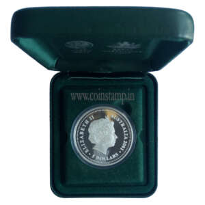 Australia 5 Dollars Life of Sir Donald Bradman Silver Proof