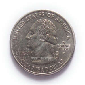 US 1/4 Dollar New York Quarter 2001 Used