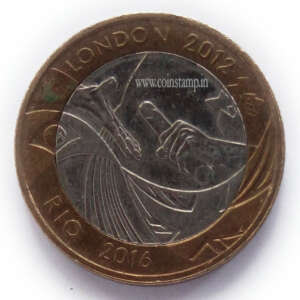 Great Britain 2 Pound Olympic Handover Used