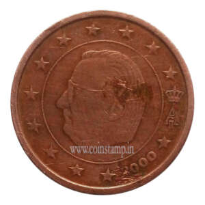 Belgium 2 Euro Cent Albert II Used