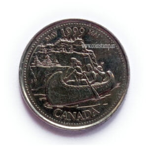 Canada 25 Cents Elizabeth II May Used