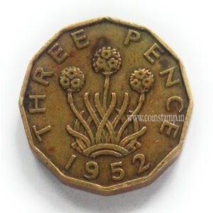 Great Britain 3 Pence Without IND:IMP Used