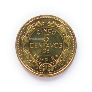 Honduras 5 Centavos Non-Magnetic AUNC