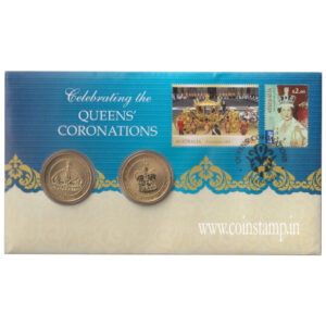 Australia 1 Dollars Celebrating the Queens Coronations UNC