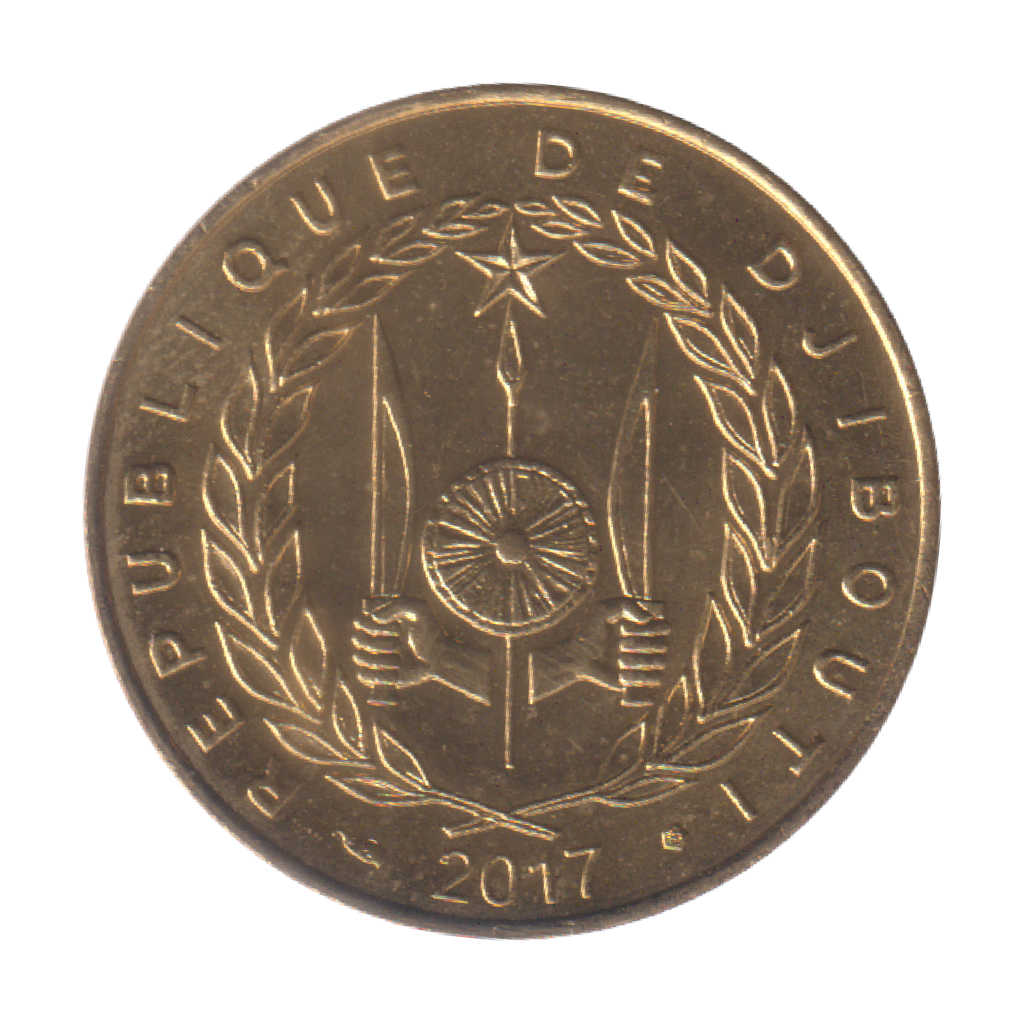 Djibouti 20 Francs AUNC