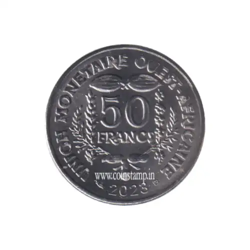 Western African States 50 Francs CFA magnetic AUNC