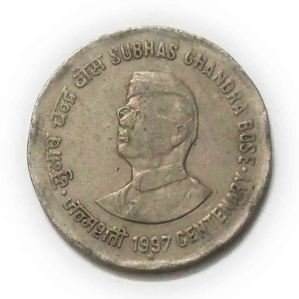 Birth centenary of Subhas Chandra Bose 2 Rupees Coin