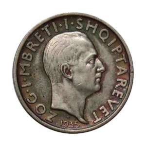 Albania 1 Frang Ar Zog 1 Used