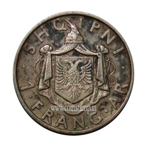 Albania 1 Frang Ar Zog 1 Used