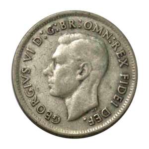 Australia 1 Shilling George VI Without IND IMP Used