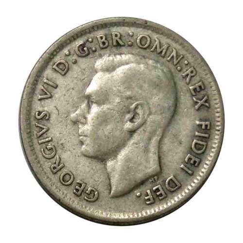 Australia Shilling: King George VI Rams Head
