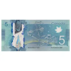 Canada 5 Dollars Wilfrid Laurier Used