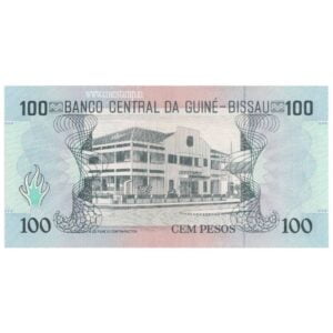 Guinea Bissau 100 Pesos Domingo Ramos AUNC