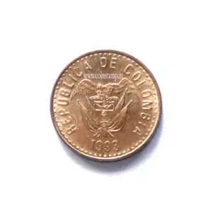 Colombia 5 Pesos AUNC