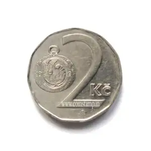 Czech Republic 2 Koruny Used