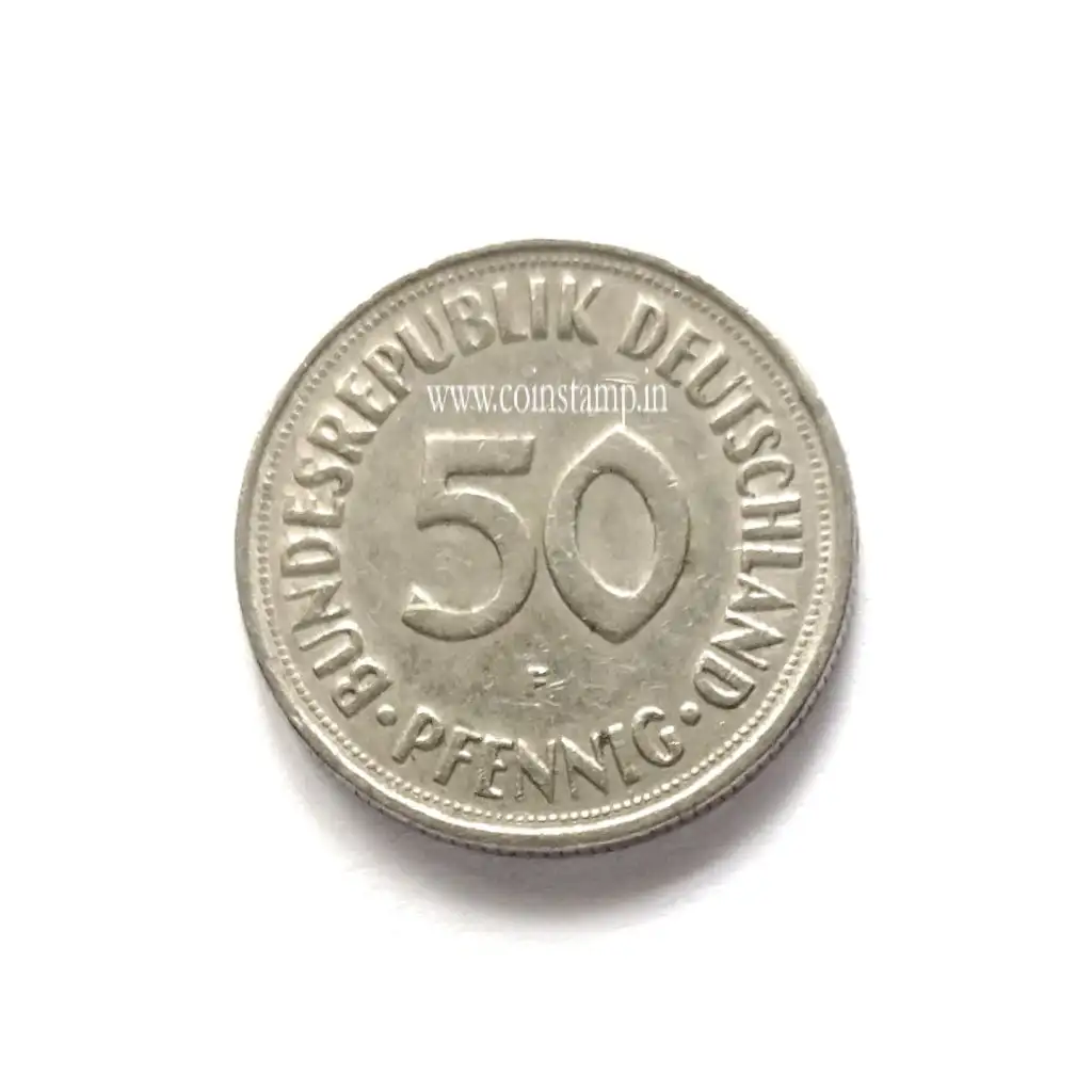 Germany 50 Pfennig Used