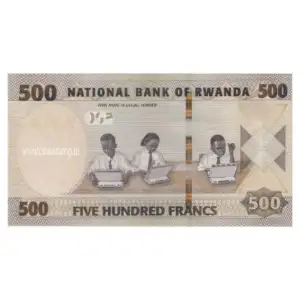 Rwanda 500 Francs AUNC