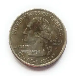 US 14 Dollar Alabama Quarter 2003 Used