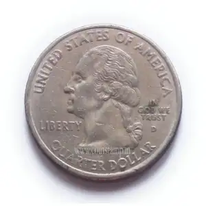 US 14 Dollar Louisiana Quarter 2002 Used