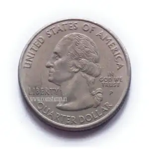 US 14 Dollar Tennessee Quarter 2002 Used