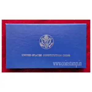 United States 200th Constitution Silver 1 Dollar Proof