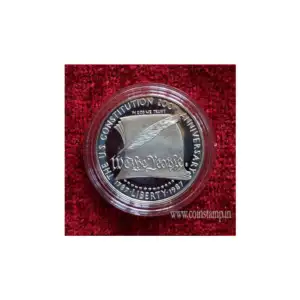 United States 200th Constitution Silver 1 Dollar Proof