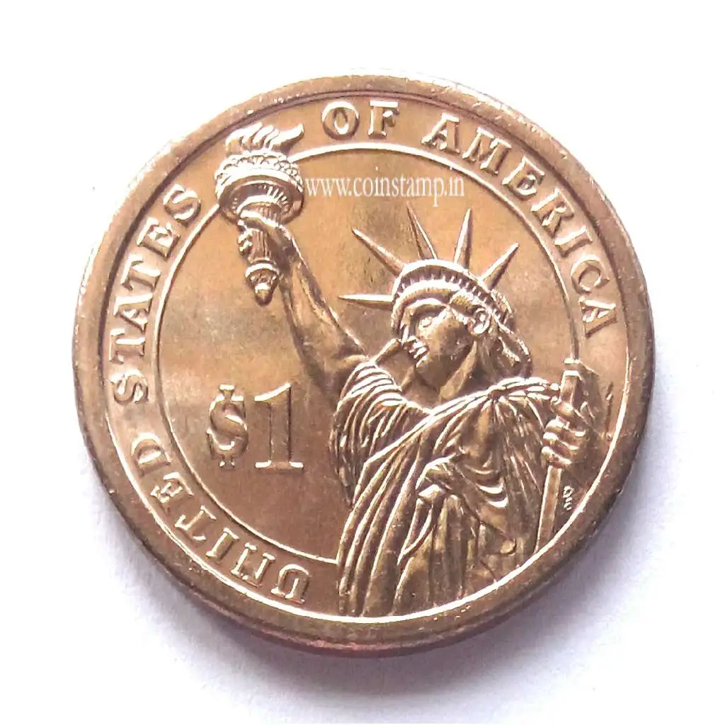 United States Presidential Dollar Millard Fillmore AUNC