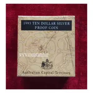 Australia Capital Territory 10 Dollars 1993 Proof