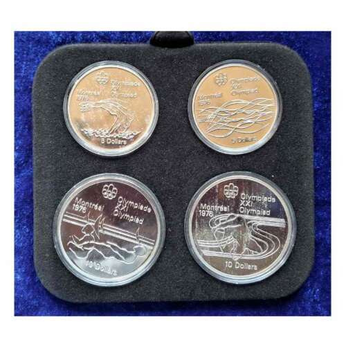 Montreal Olympic Coin: Water Sports - Series V Silver Proof, 1976