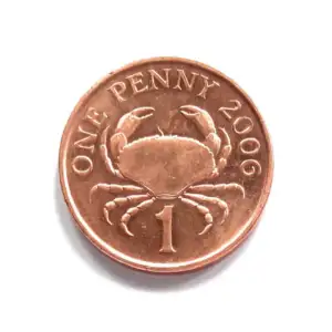 Guernsey (Bailiwick of Guernsey) 1 Penny Elizabeth II AUNC