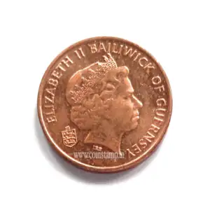 Guernsey (Bailiwick of Guernsey) 1 Penny Elizabeth II AUNC