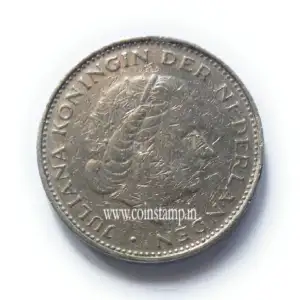 Netherlands 2 1/2 Gulden - Juliana Used