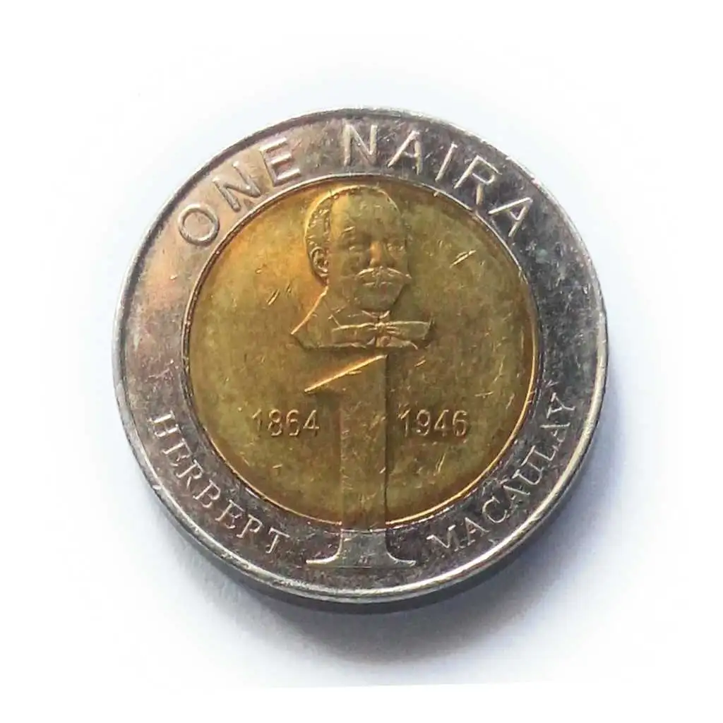 Nigeria Coin Set – 3 Coins: 50 Kobo, 1 Naira, 2 Naira – UNC World Currency