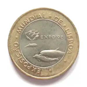 Portugal 200 Escudos Expo - 98 1997 Used