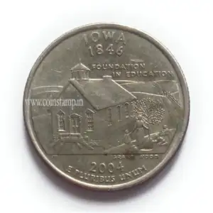 US Quarter Dollar Iowa Quarter 2004 Used