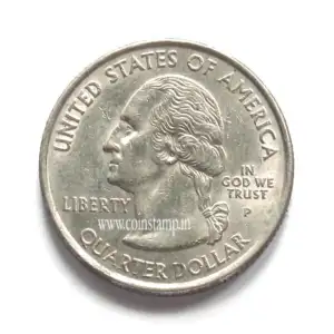 US Quarter Dollar West Virginia Quarter 2005 Used