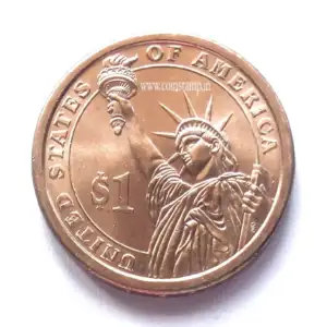 United States Presidential Dollar Zachary Taylor AUNC