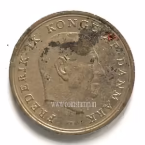 Denmark 1 krone 1970 Frederik IX