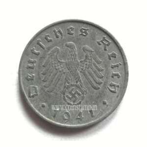 Germany Third Reich 10 Reichspfennig Used