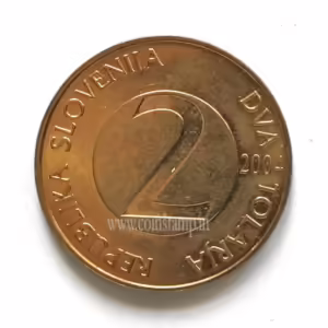 Slovenia 2 Tolarjev 2004