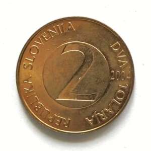 Slovenia 2 Tolarjev 2004
