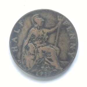 United Kingdom Half Penny George V 1917