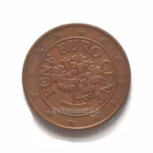 Austria 5 Euro Cents 2002-2024 used