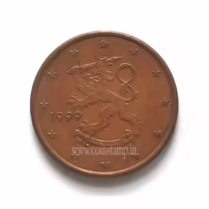 Finland 5 Euro Cents 1999-2006 used