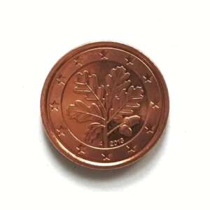 Germany 1 Euro Cent 2002-2024 AUNC