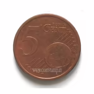 Italy 5 Euro Cents 2002-2024 used