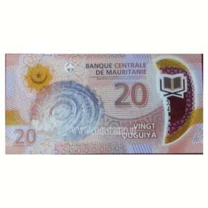Mauritania 20 Ouguiya 2020 AUNC
