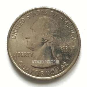 U.S 1/4 Dollar 2016 Harpers Ferry,West Virginia Used