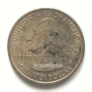 U.S 1/4 Dollar 2017 Effigy Mounds National Monument, Iowa Used